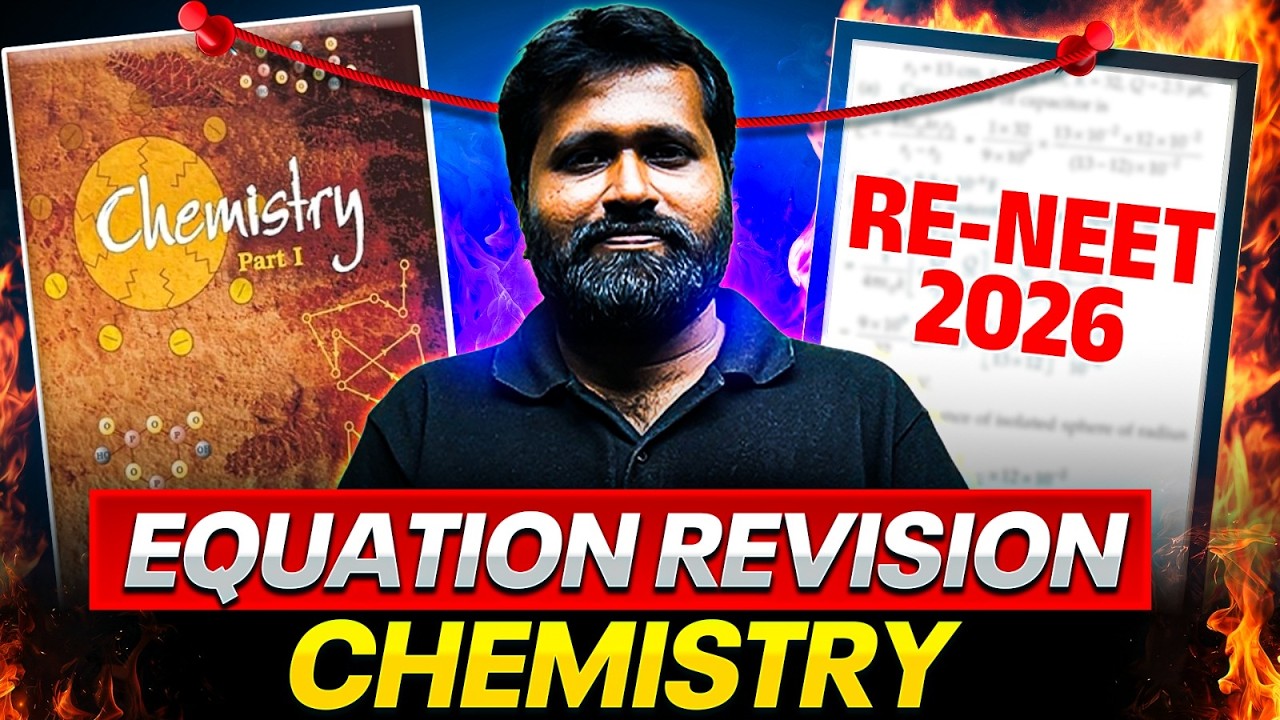 RE-NEET 2026 Chemistry Complete Revision | Full Syllabus