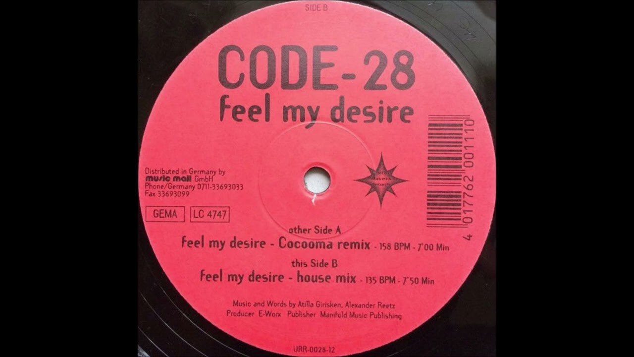 Code-28 (Cocooma) - Feel My Desire (Cocooma Radio Remix)