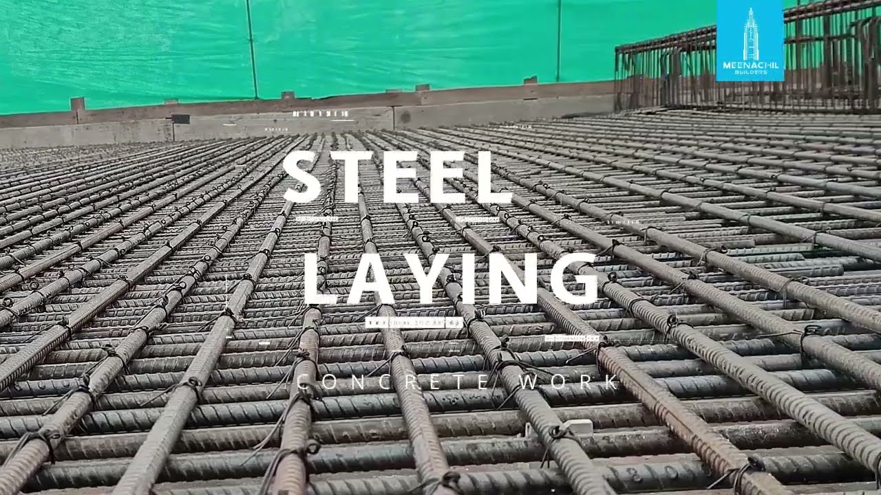 Commercial Building steel laying | Construction