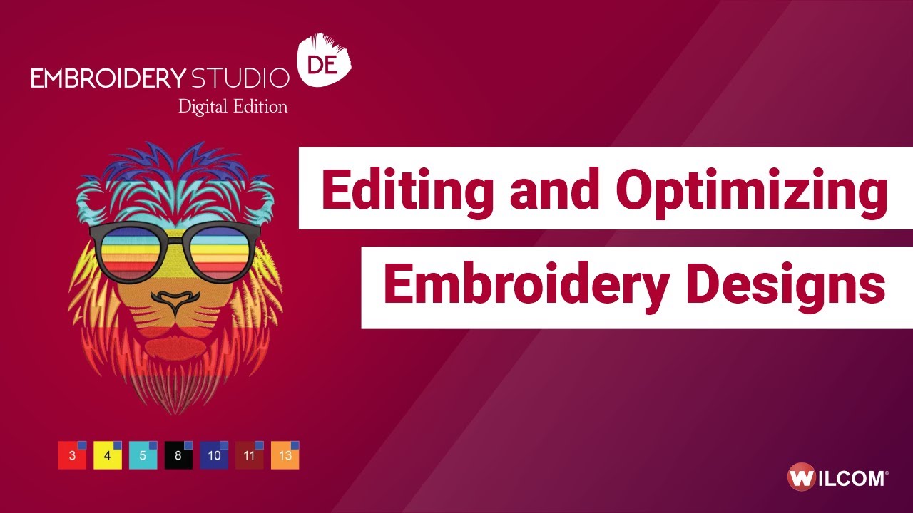 Editing Embroidery Designs in Wilcom's EmbroideryStudio Digital Edition