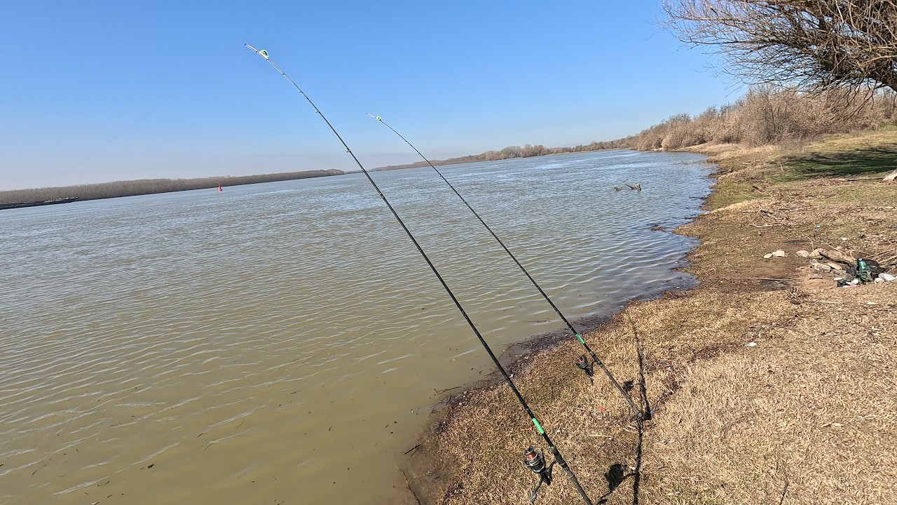 Pescuială pe Brațul Tulcea între Tudor Vladimirescu și Pătlăgeanca 🐟🎣