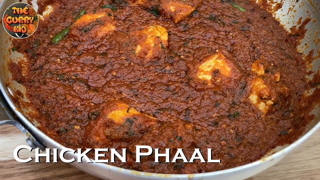 Куриный фаал 🌶️🌶️🌶️🌶️🌶️ (ресторан британской индийской кухни / стиль BIR)