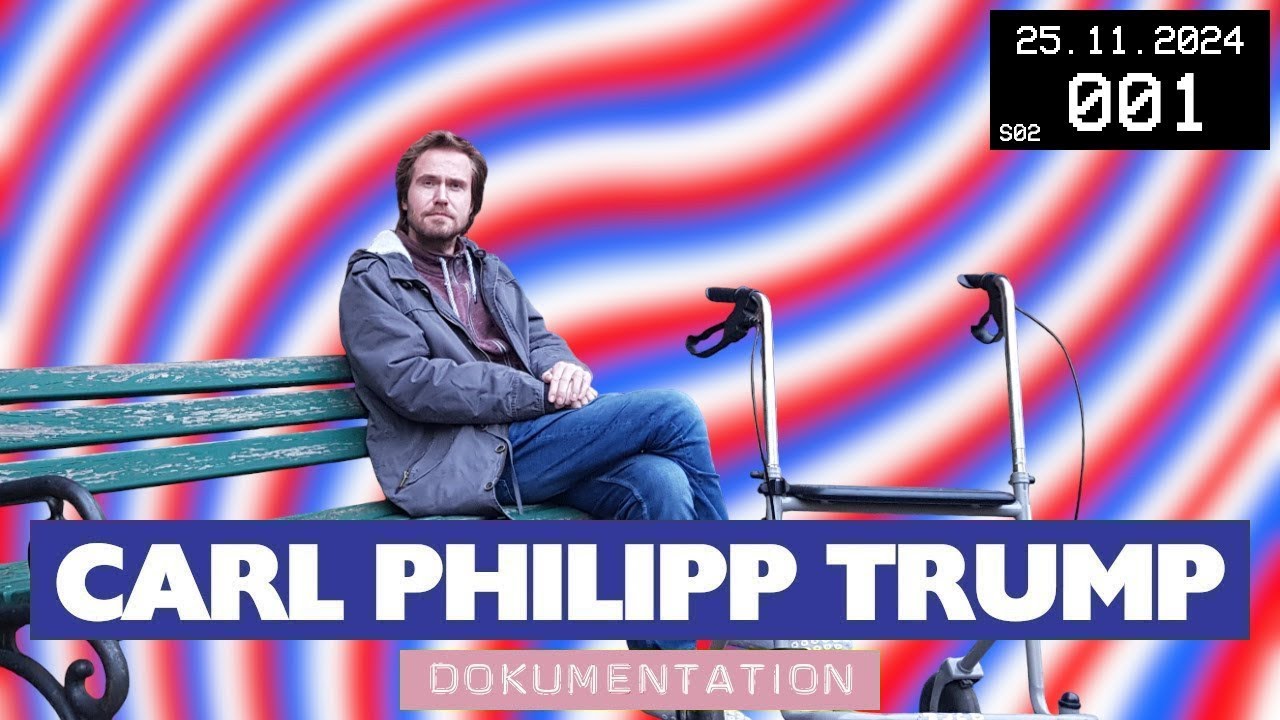 25.11.2024 Berlin S02E01 Rollator-Walk mit Carl Philipp Trump