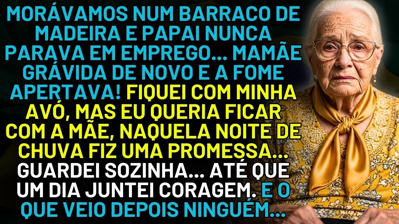 HISTÓRIA REAL DESTA AVÓ 👵💔 MORÁVAMOS NUM BARRACO DE MADEIRA    FIZ UMA PROMESSA SOZINHA    ATÉ QUE