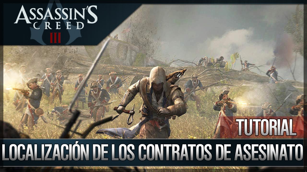 Assassin's Creed 3 - Walkthrough Español - Localización de todos los Contratos de Asesinato [100%]