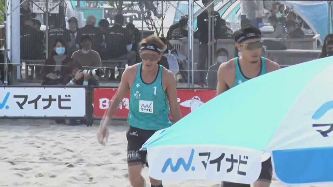マイナビジャパンツアー2020 立川立飛大会【男子準決勝】石島雄介/白鳥勝浩vs西村晃一/柴田大助　ビーチバレーボール