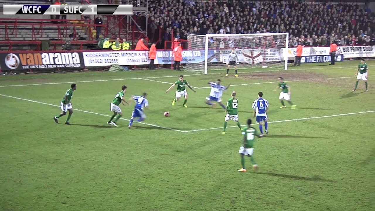 Worcester City FC V Scunthorpe United FC FA Cup 2nd round replay