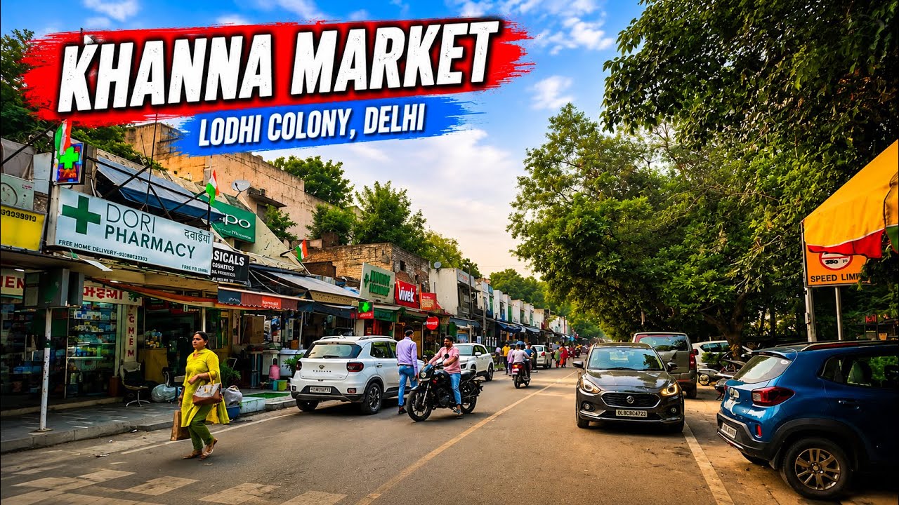 Khanna Market, Lodhi Colony #khannamarket #lodhicolony #delhi #india