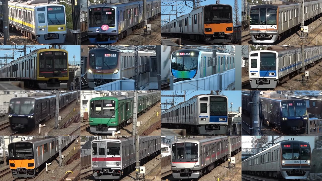 【105km/h超限定】直通車が大量！東急東横線 全種別爆走 本気の高速通過集