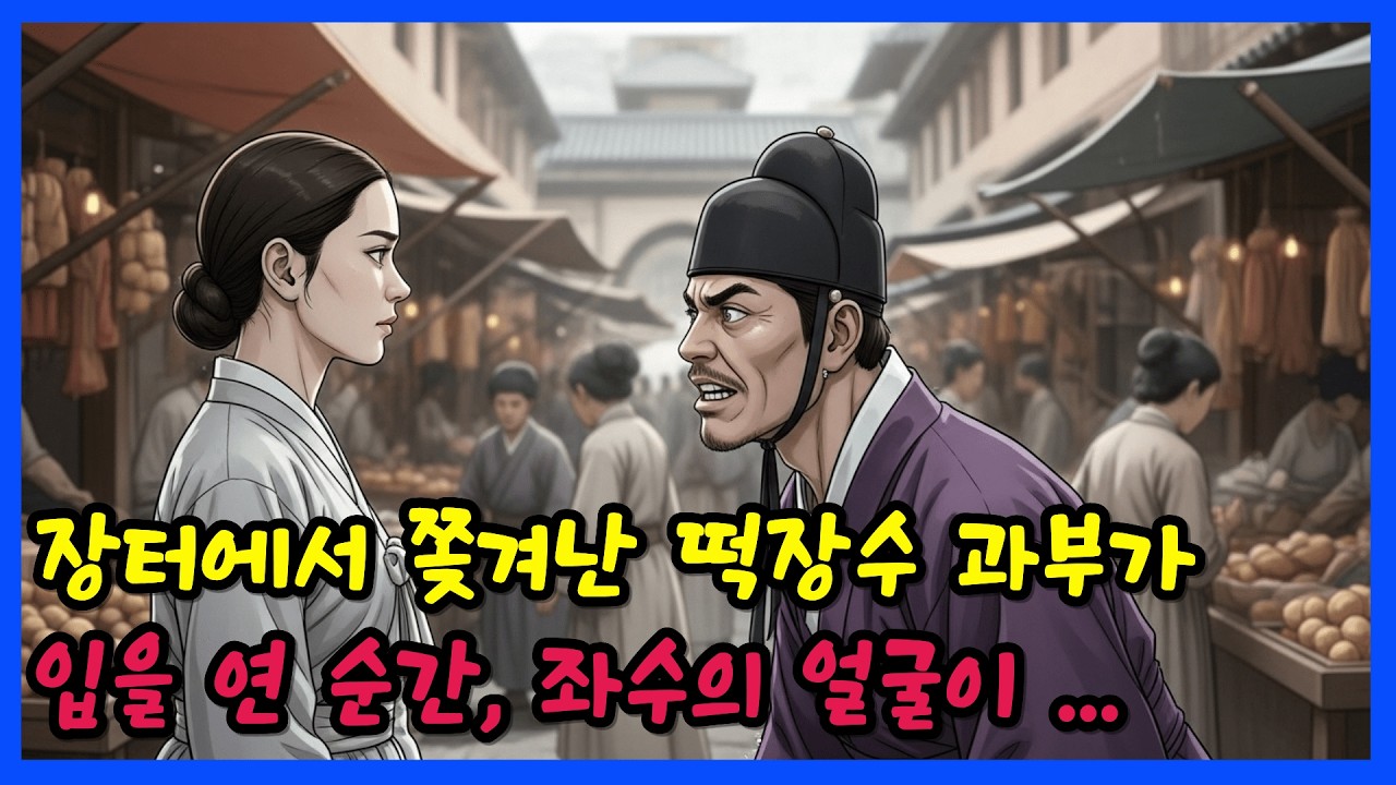 #떡 파는 과부의 머릿속 장부, 좌수의 비리가 한순간에 무너지다 ㅣ 조선시대 ㅣ 역사인물 ㅣ 야사 ㅣ #조선야담 #과부의복수 #좌수비리 #장터이야기 #임소향 #숨겨진재능