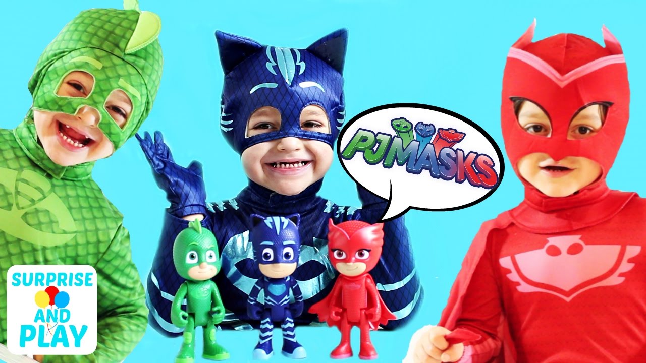 Talking PJ Masks Figures Unboxing