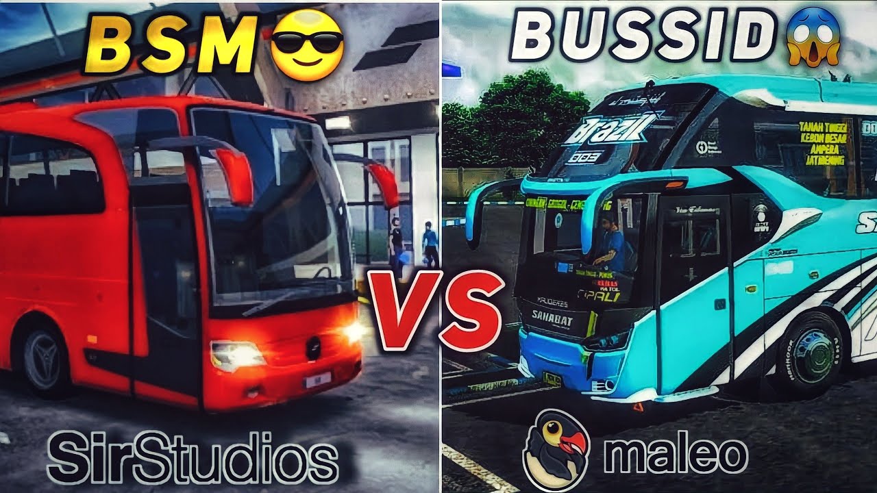 🚌Comparison of Bus Simulator Indonesia With Bus Simulator Max | Android Bus Gameplay 🚍