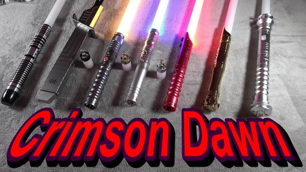 Unboxing 7 Crimson Dawn lightsabers/ Mystery Boxes [Saber Sunday]