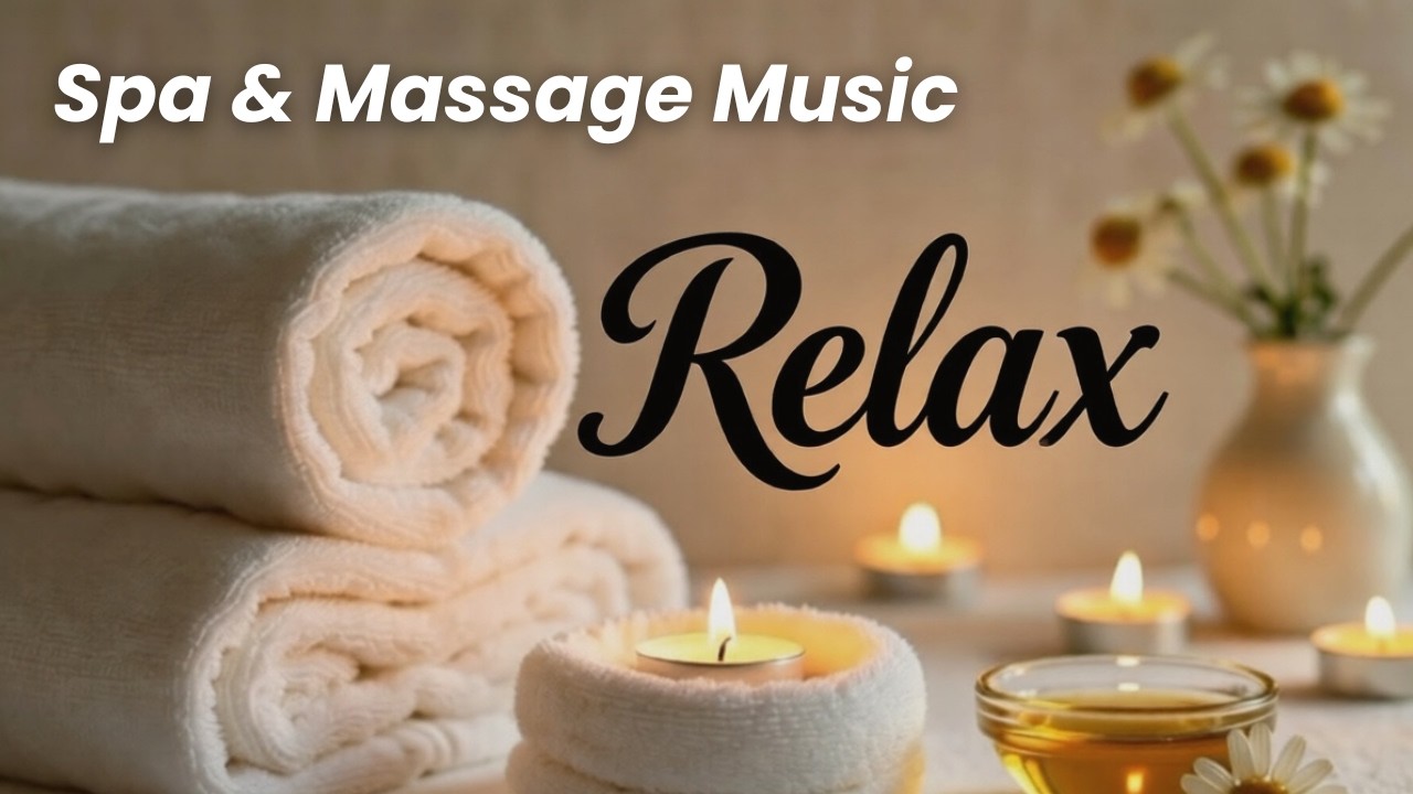 Beautiful Spa & Massage Music 🌿 Deep Relaxation, Stress Relief & Calm Mind