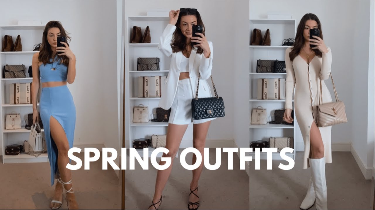 SEVEN SPRING OUTFITS - TRY ON