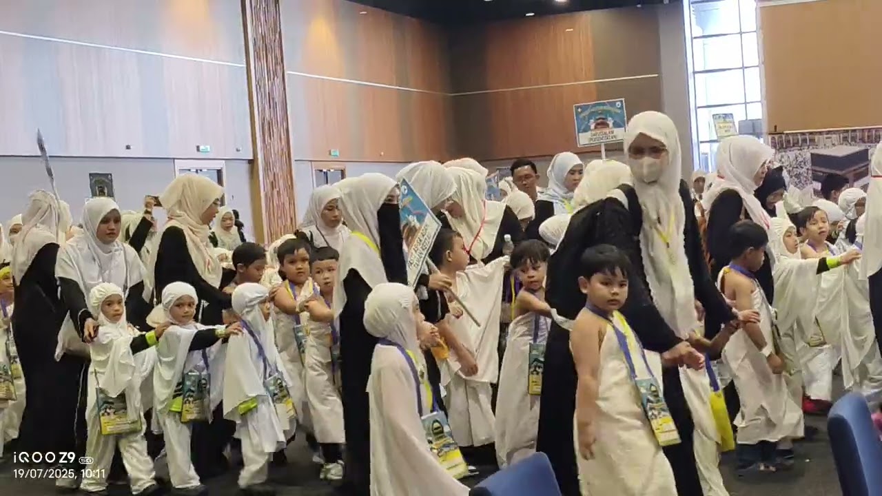 Semulasi hajji cilik 2025 tadika syuhada.. #savememories #july192025