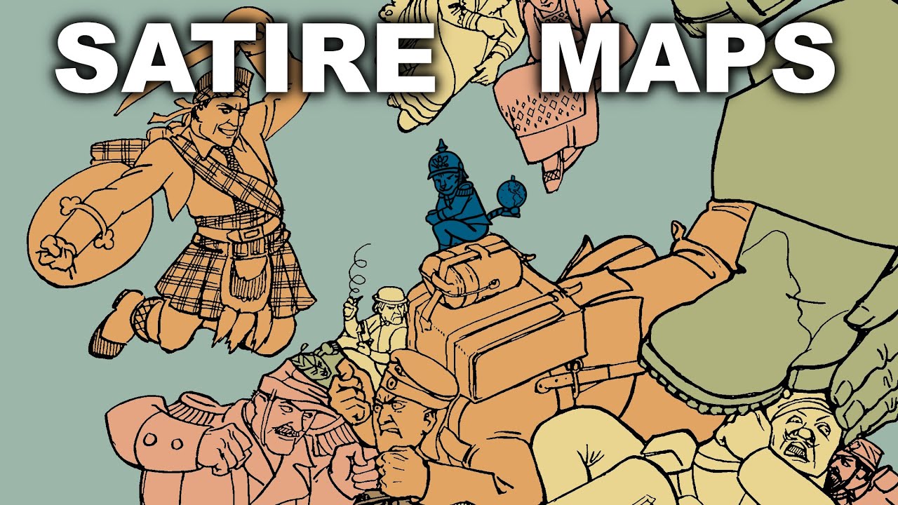 The Amazing Art of Satire Maps