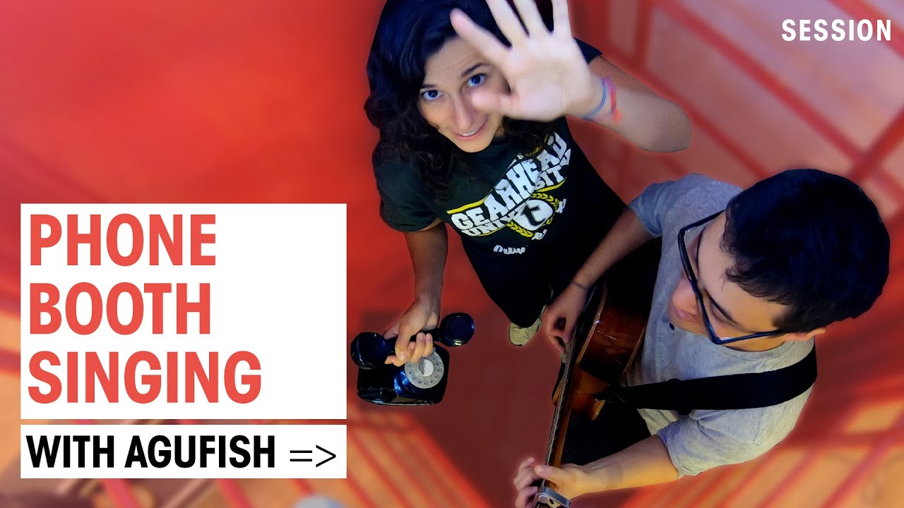 Agufish & Valeria Phone Booth Session | Just the two of us | Thomann