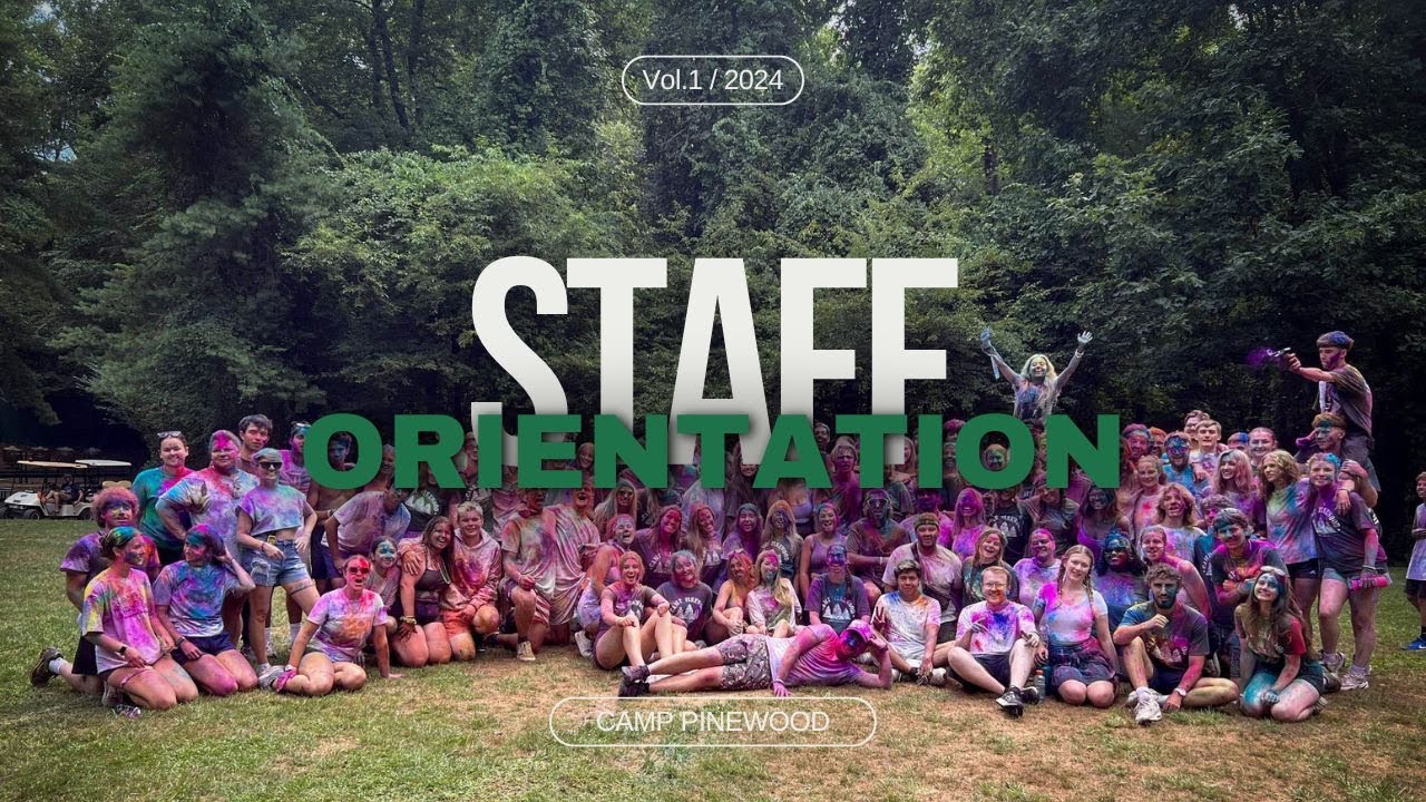 Camp Pinewood 2024 Staff Orientation