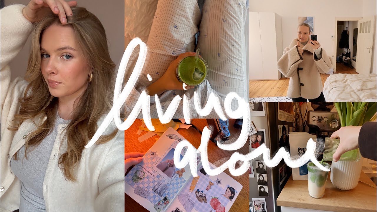days in my life living alone in Berlin 💘 I uni, workouts, food & friends I Hanna Marie