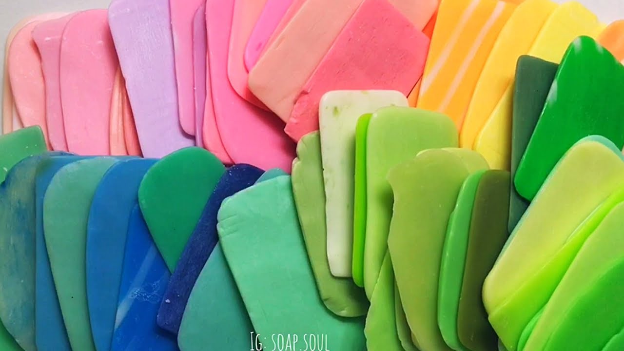 Asmr soap. Soap crunch. Crunchy soap/ асмр мыло. Ломаю все свои обмылочки. Хруст мыла