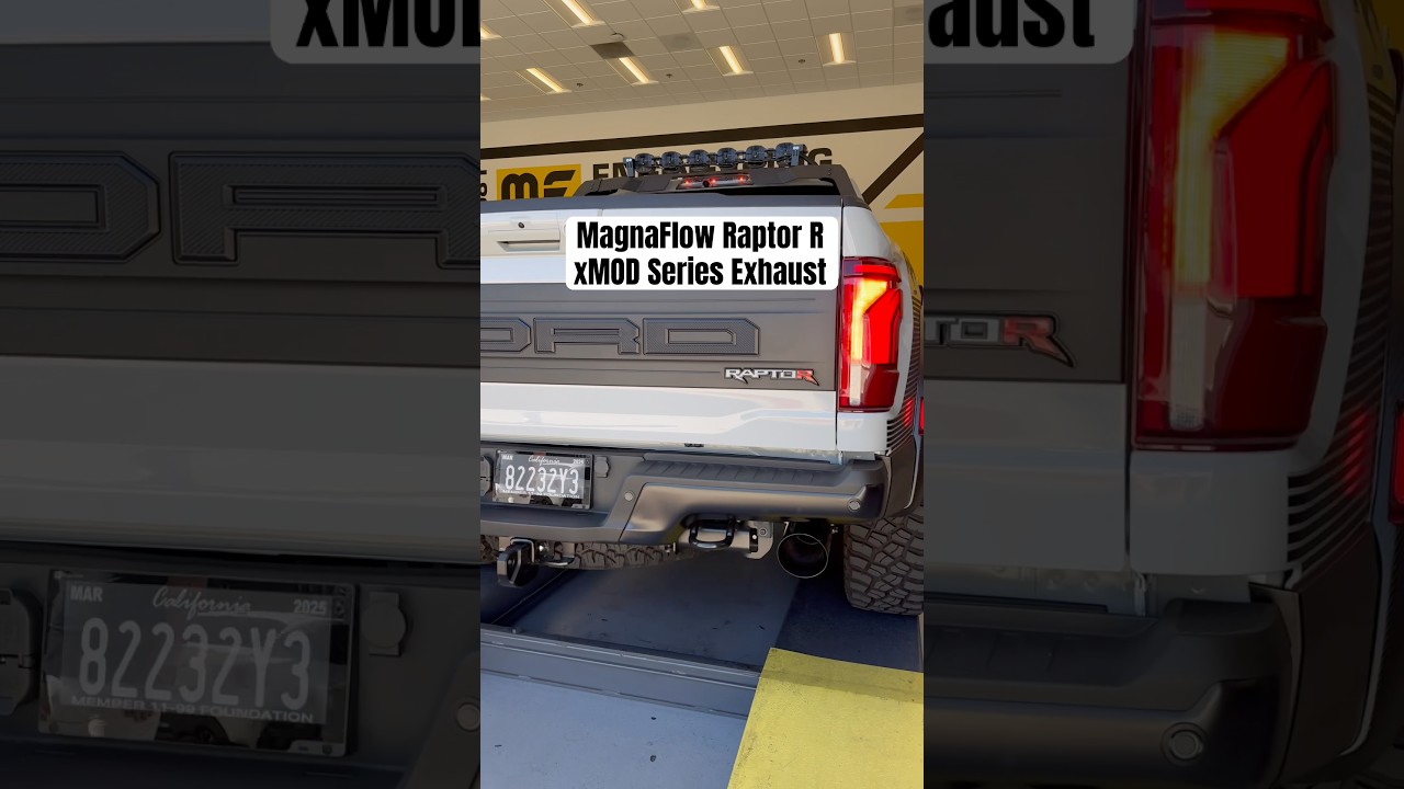 The #MagnaFlow xMOD Series Exhaust takes this 720 hp Raptor R to the next level! (Part #19651)
