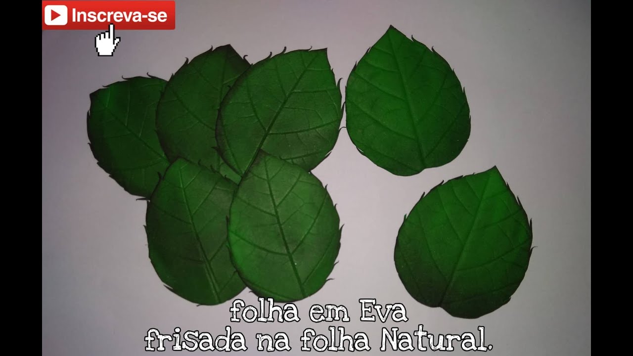 Como fazer folhas sem uso de Frisadores