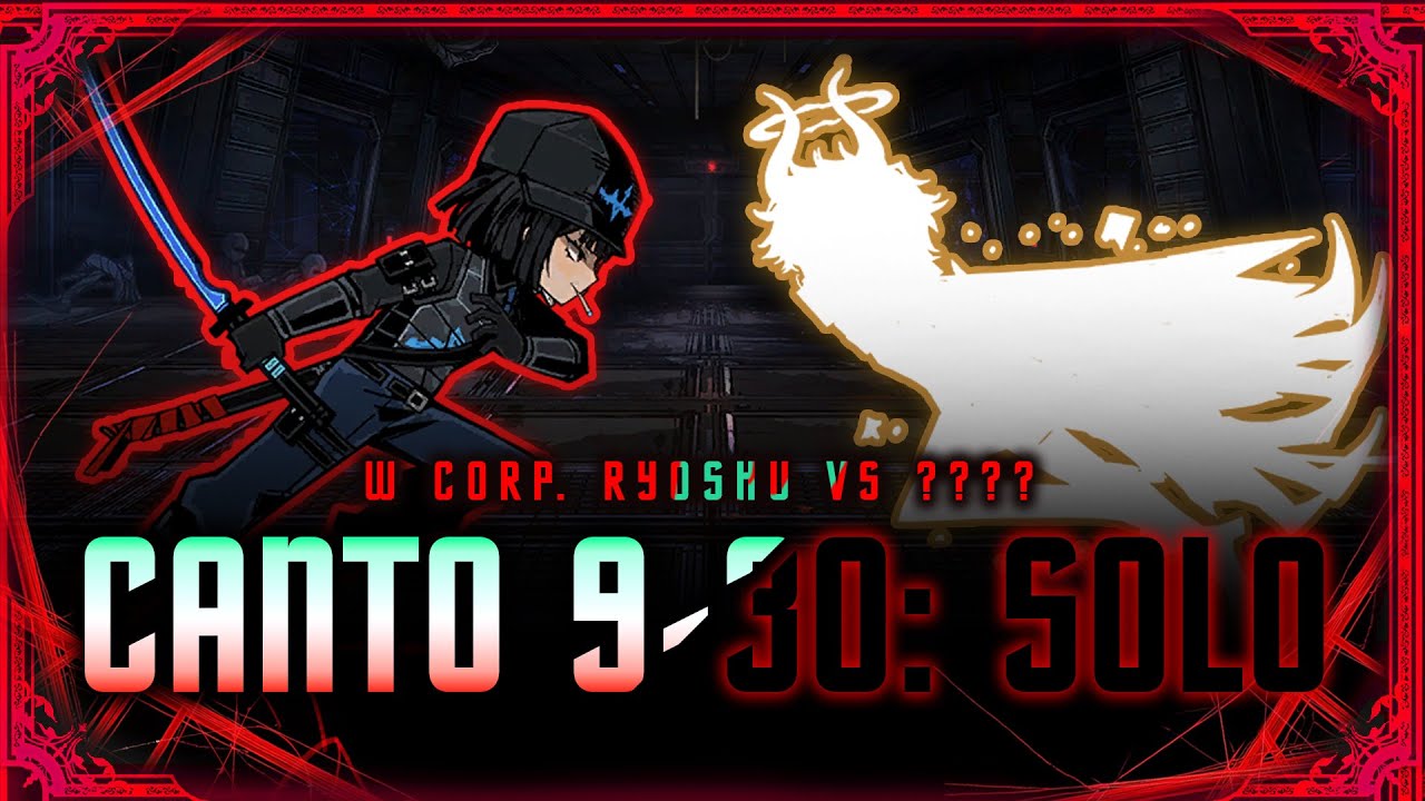 [Limbus Company] Canto 9-30: W Corp. Ryoshu Solo vs ???? Boss