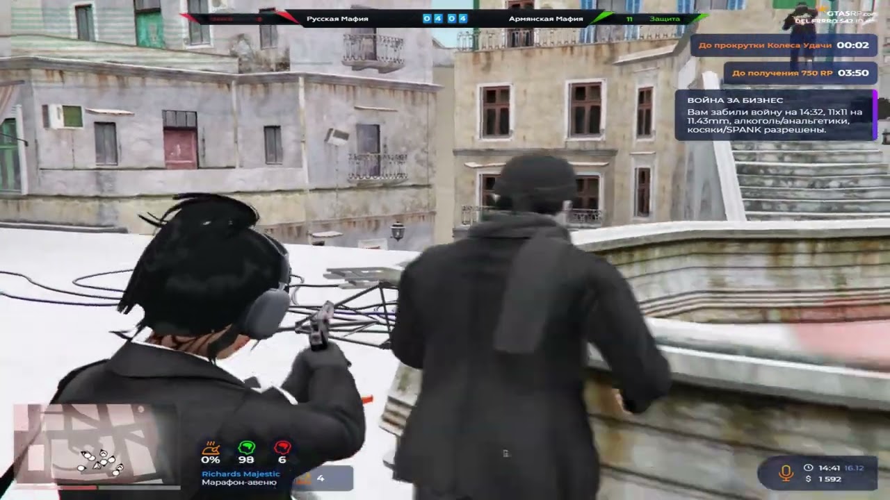 Прыгаю по прицелам на @GTA5RP