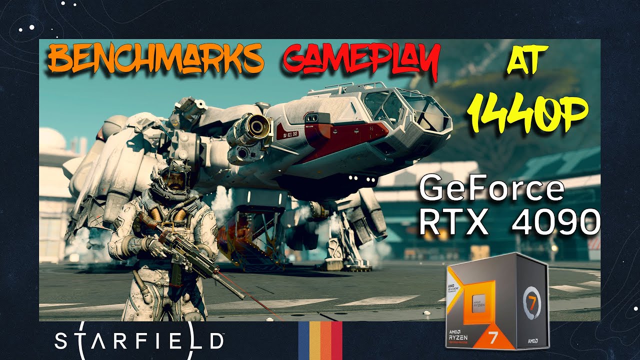 Starfield 1440p Native Benchmark | RTX 4090 FE | AMD Ryzen 7 7800X3D