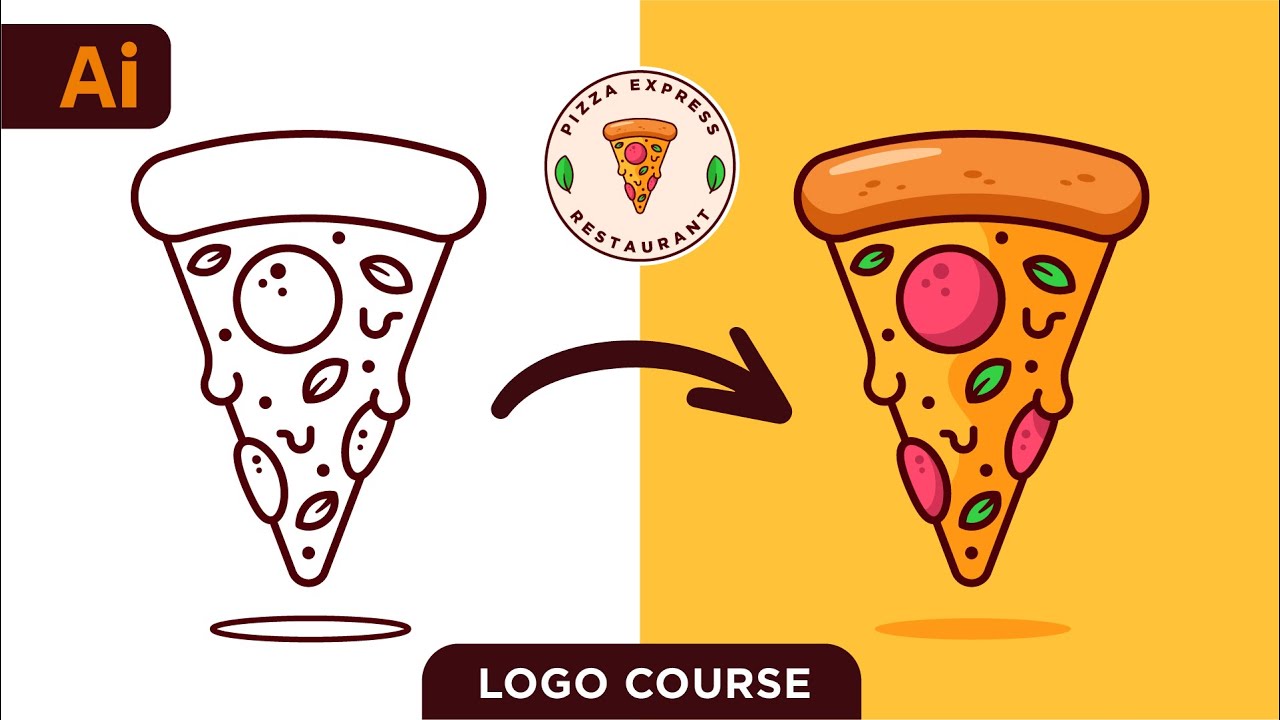 Illustrator Tutorial - Sketch to Vector Logo (HD)