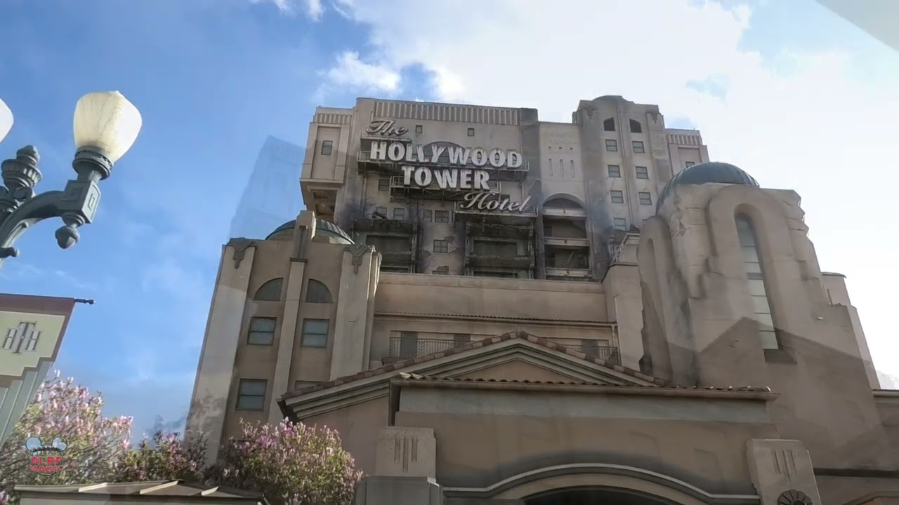 Tower of Terror ride area Walt Disney Studios Park at Disneyland Paris