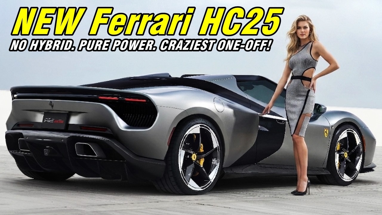 New 2026 Ferrari HC25 Revealed &mdash; 720HP One-Off Supercar Inspired by the Future!