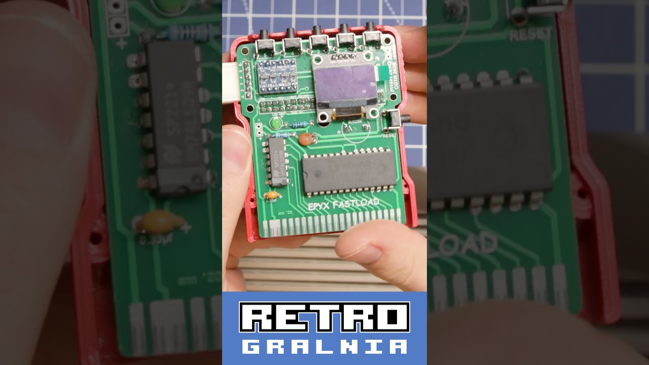 Pi 1541 Epyx Fastload - doskonała rzecz dla fan&oacute;w Commodore #commodore #retrogaming