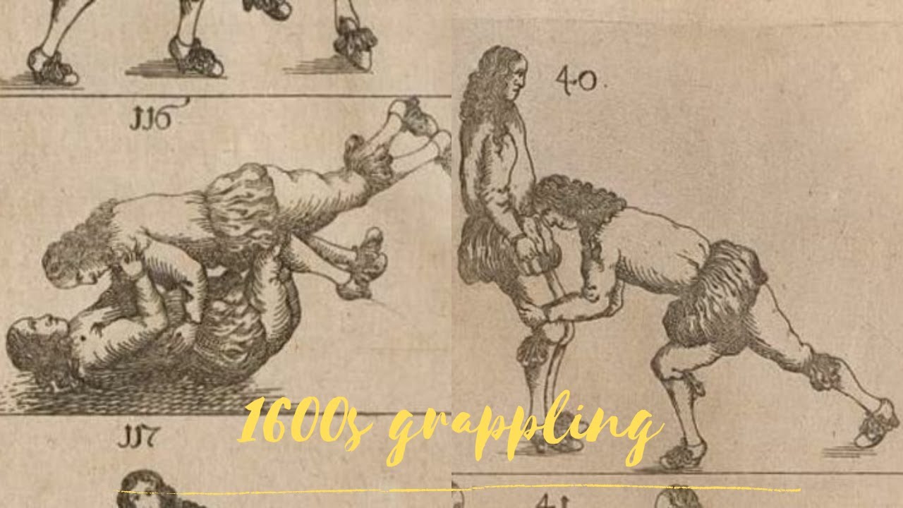 1673: европейские техники борьбы.