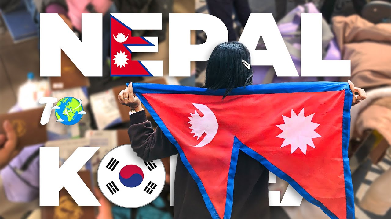 Moving from Nepal to South Korea | Full journey vlog ✈️ | Student life📚 | New beginning