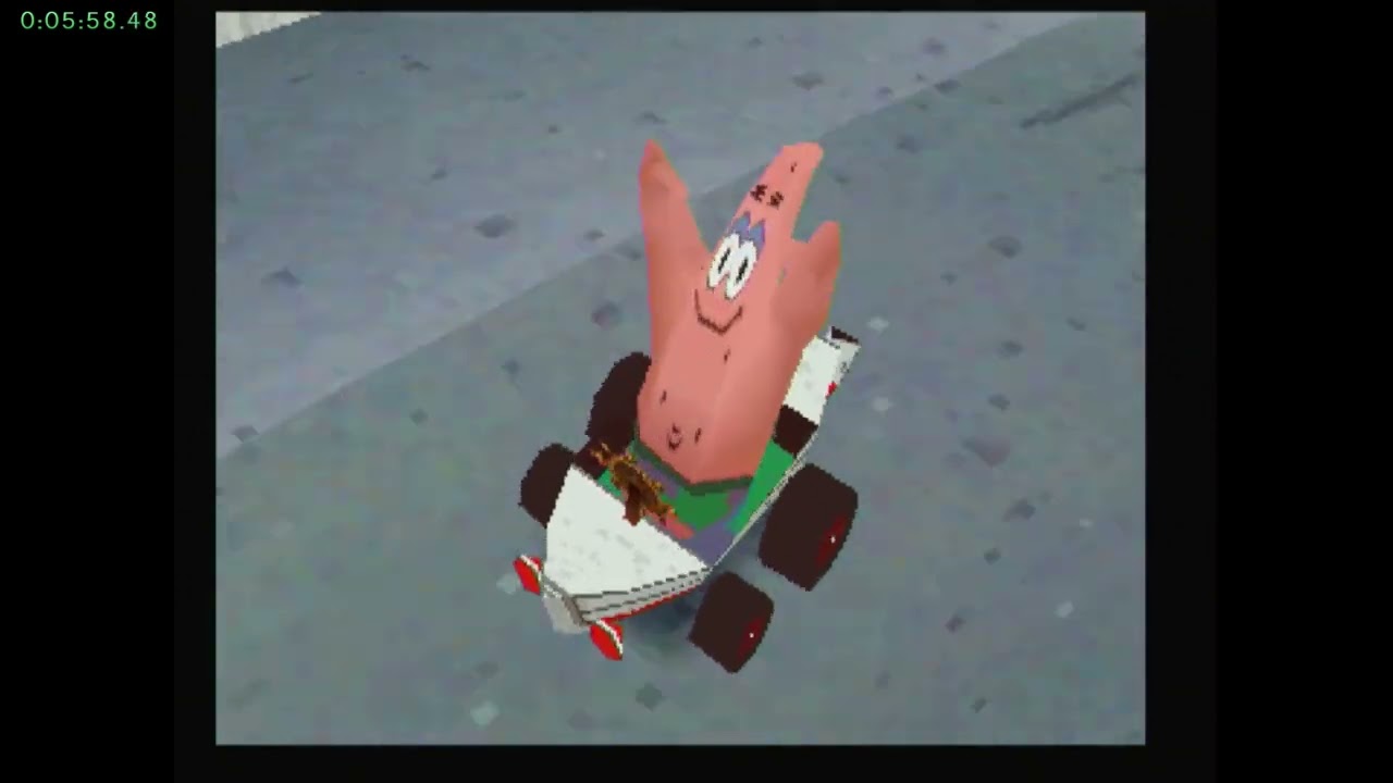 Nicktoons Racing (2001) PS1 Speedrun All Cups 34:54 (42:26 RTA)