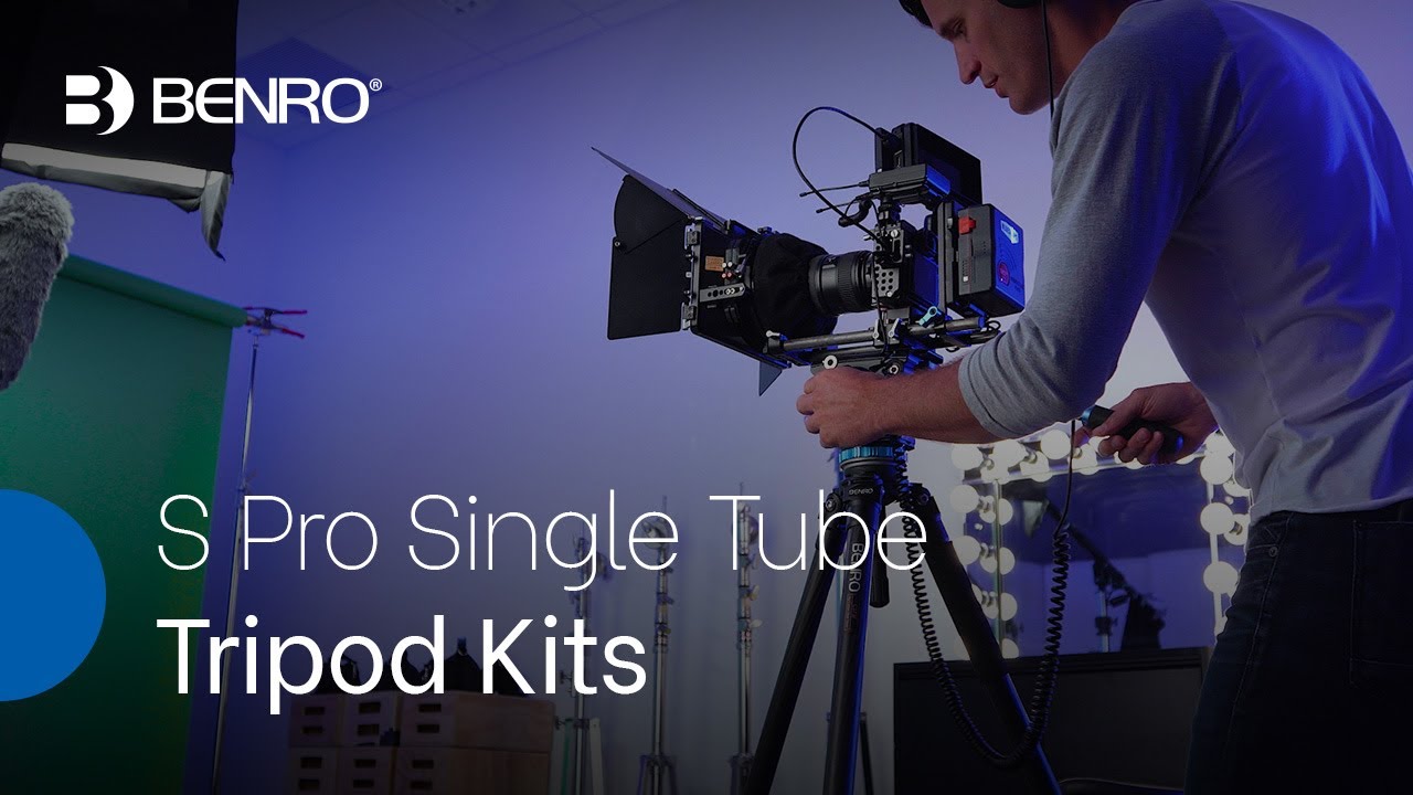 Benro S Pro Single Tube Tripod Kits | Perfect for On-the-Go Filmmakers