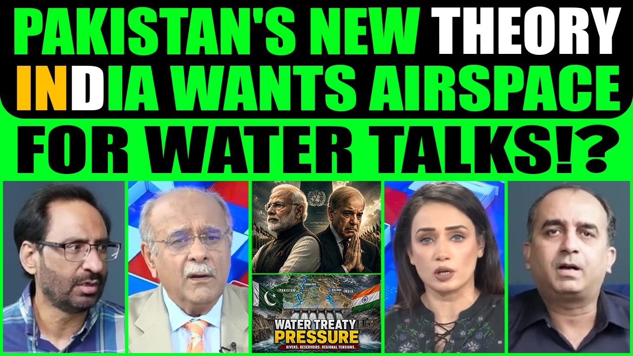 PAKISTAN'S NEW THEORY: INDIA WANTS AIRSPACE FOR WATER TALKS!?
