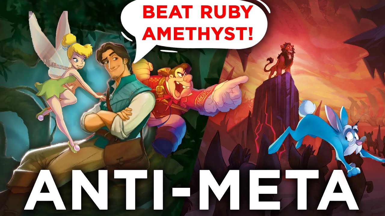 Beat Ruby Amethyst Control - Anti-Meta Lorcana Gameplay