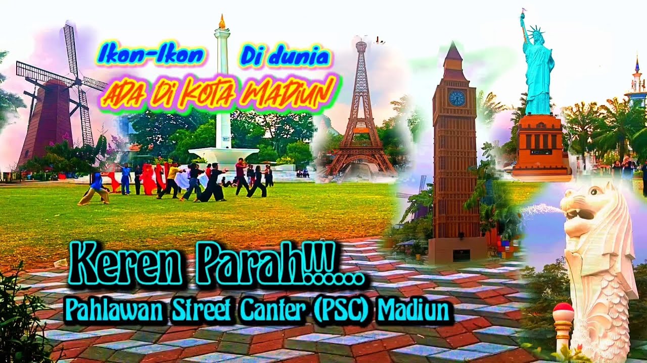PAHLAWAN STREET CENTER & ALUN-ALUN MADIUN #sjrcf11s4kpro #kotamadiun #alammadiun #alunalunmadiun