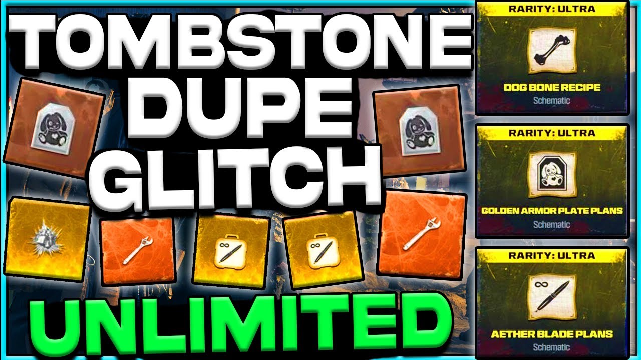 TOMBSTONE DUPE GLITCH *AFTER PATCH* IN MW3 ZOMBIES! MW3 ZOMBIES UNLIMITED MONEY/ITEM DUPE GLITCH!