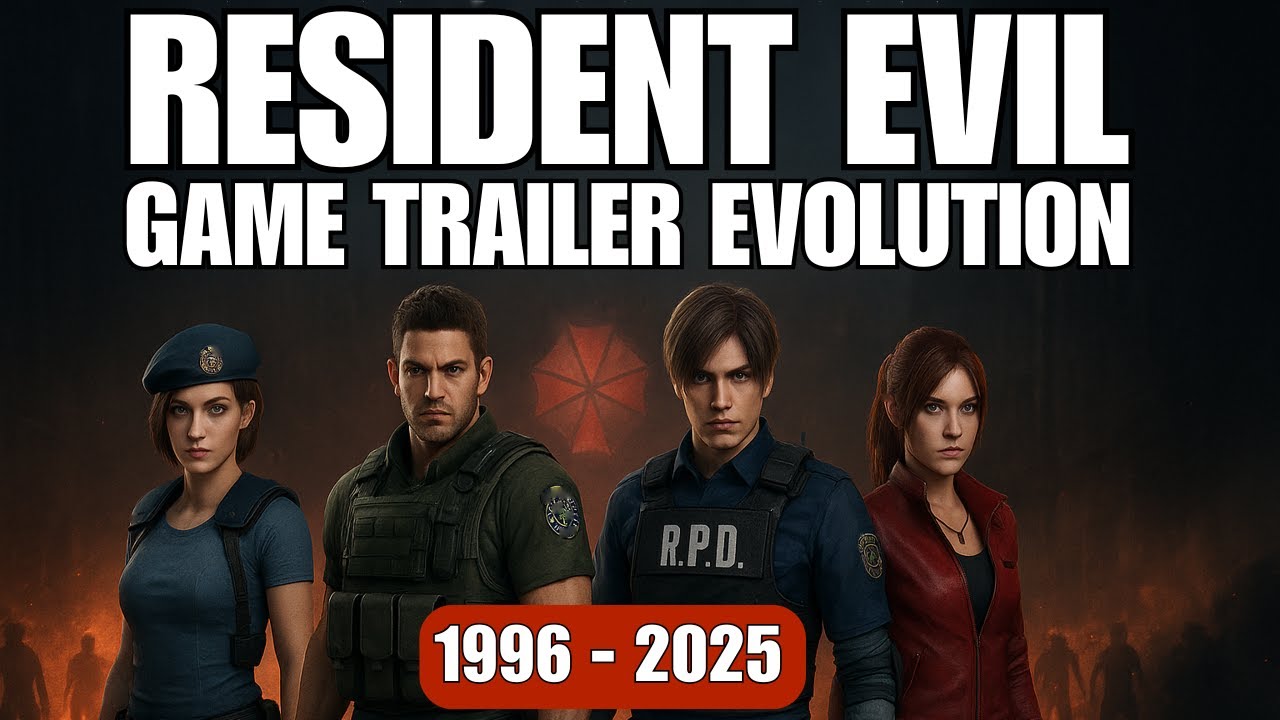 All Resident Evil Game Trailers (1996–2025) 