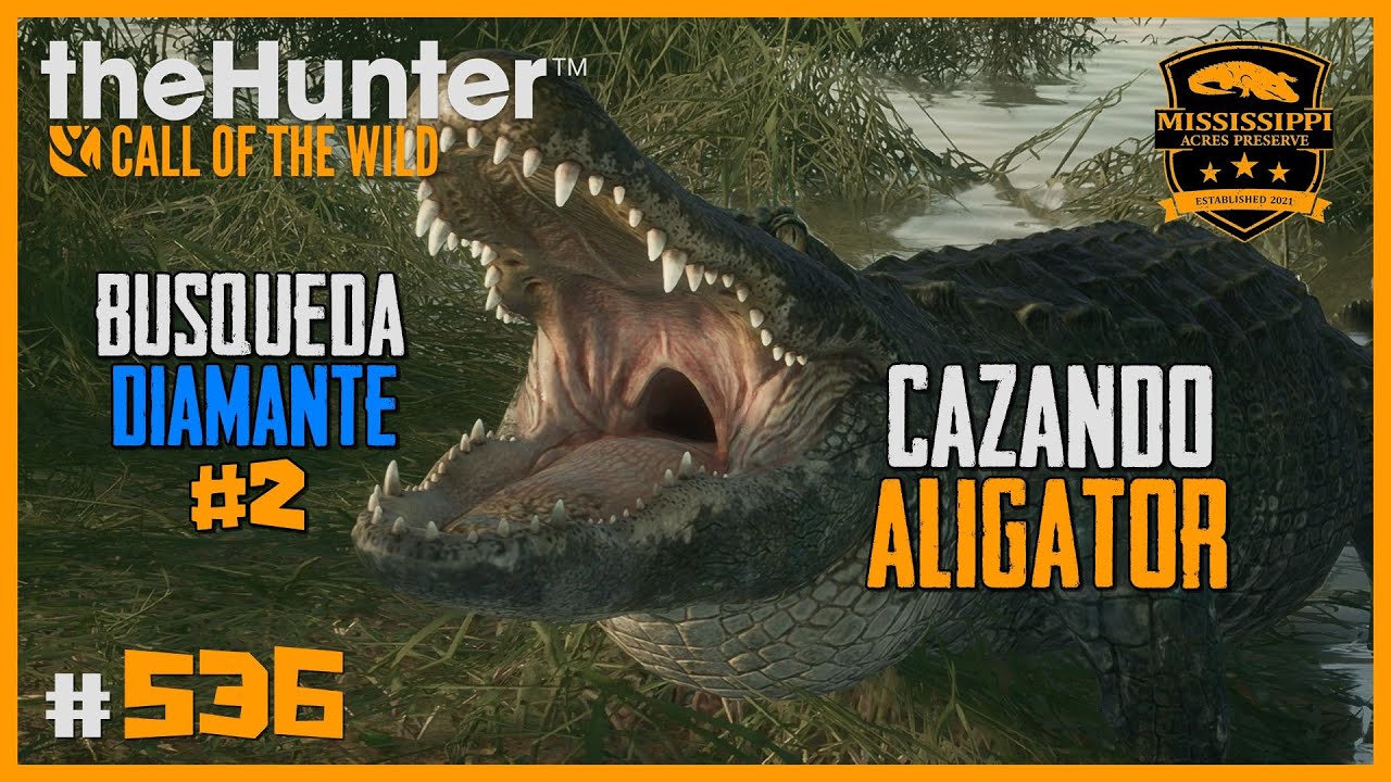 CAZA DE ALIGÁTOR EN MISSISSIPPI - BUSCANDO EL DIAMANTE | 🦌theHunter: CotW #536