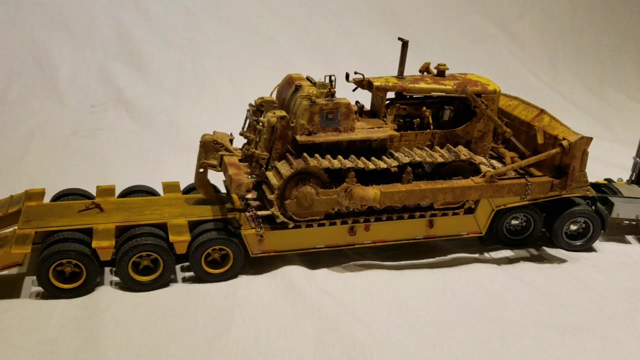 Final on the AMT Construction Bulldozer kit!!