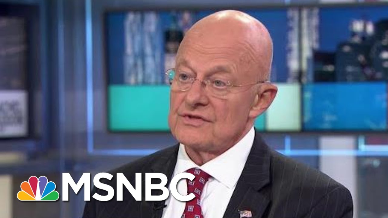 James Clapper: Dossier Was Not Used For Intelligence Assessment Of 2016 | Rachel Maddow | MSNBC