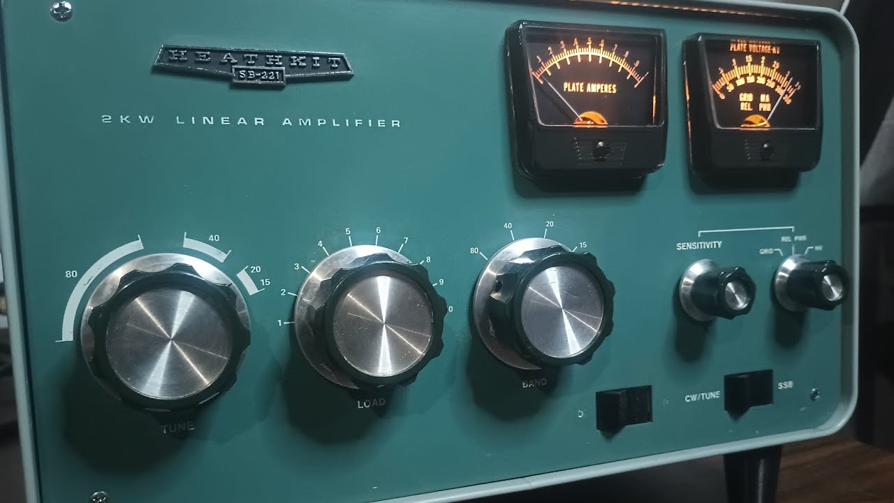 You will not Find a Much Cleaner Heathkit, Heathkit SB221, Full upgrades, Eimac 3-500z Tubes, 220v