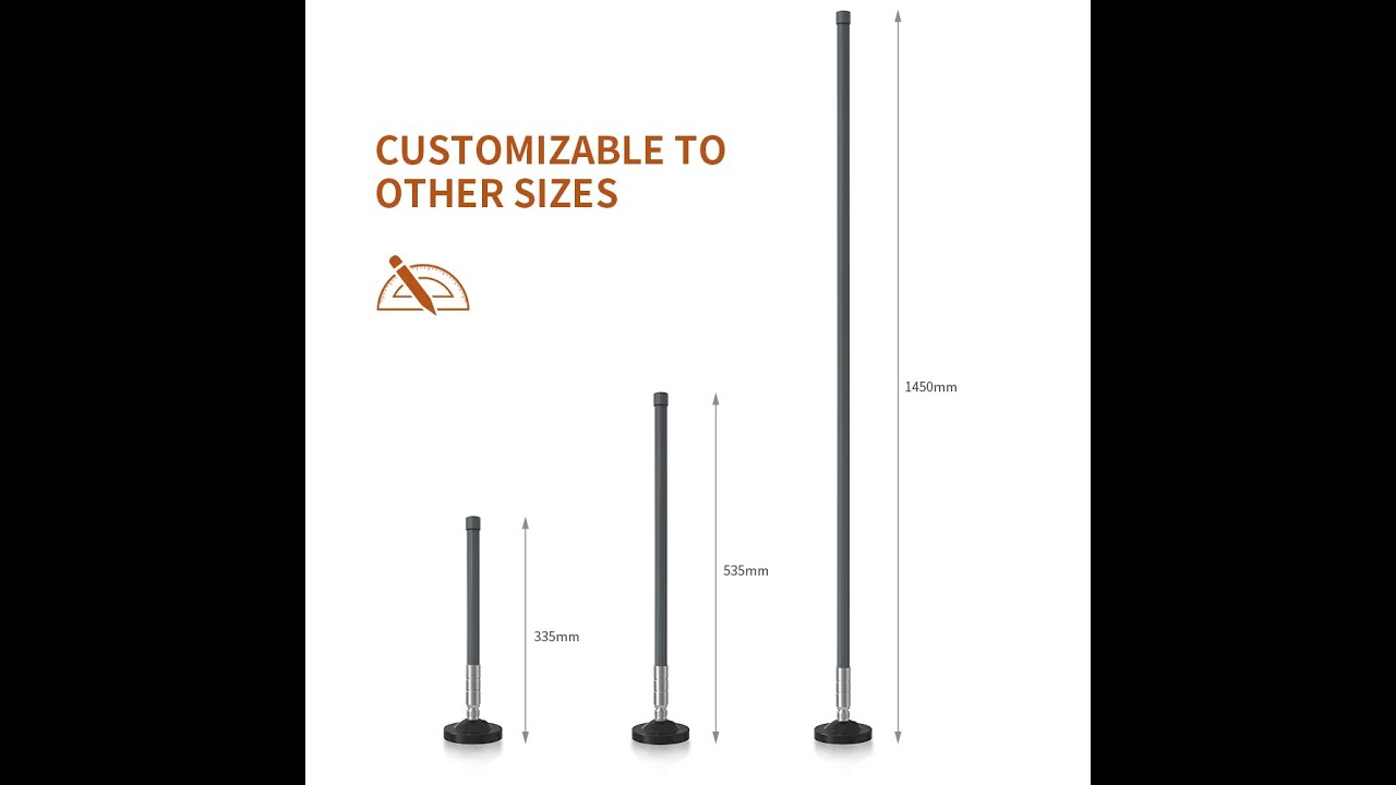 LORA fiberglass antenna