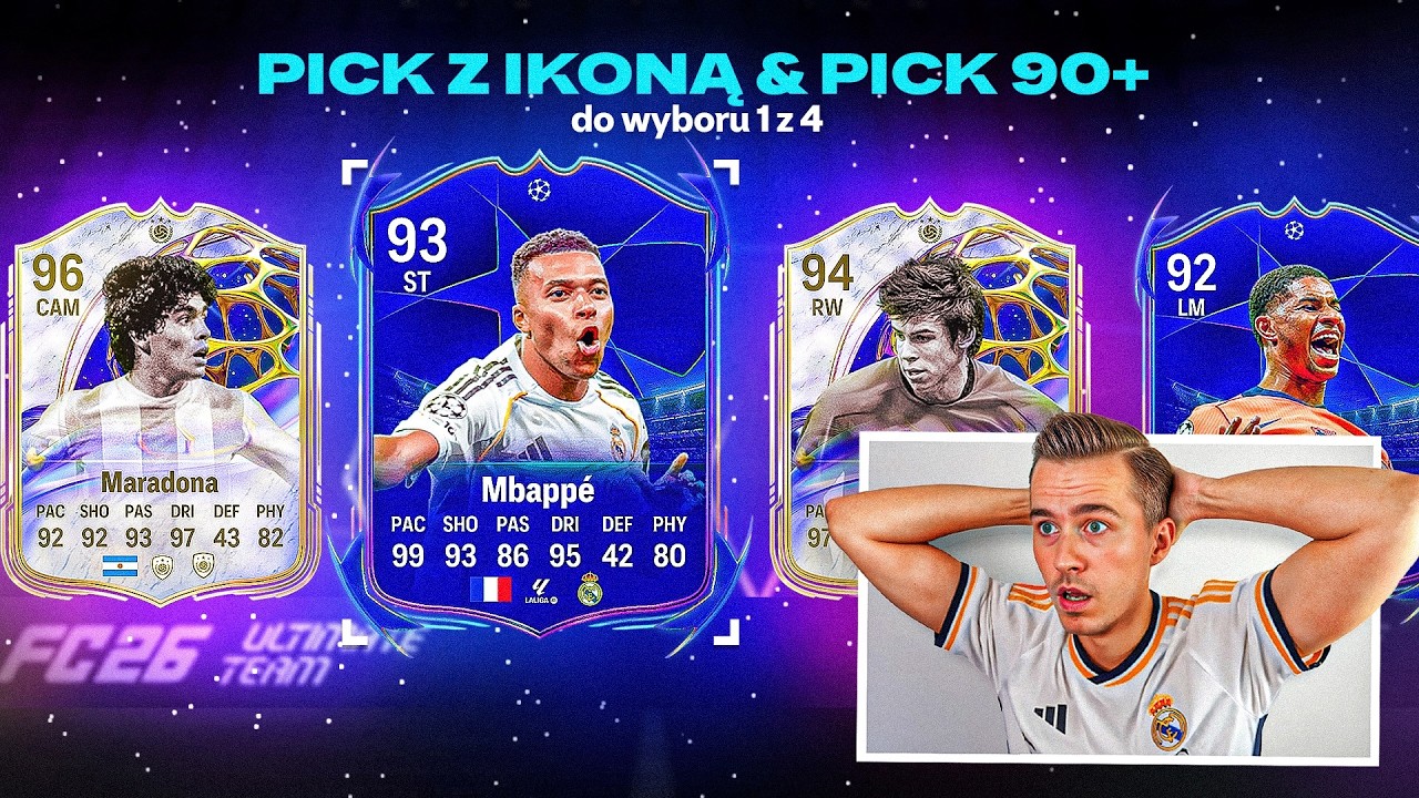 CO ZA TRAF! POTĘŻNY PICK 90+ & NOWY PICK Z IKONĄ! | EA FC 26