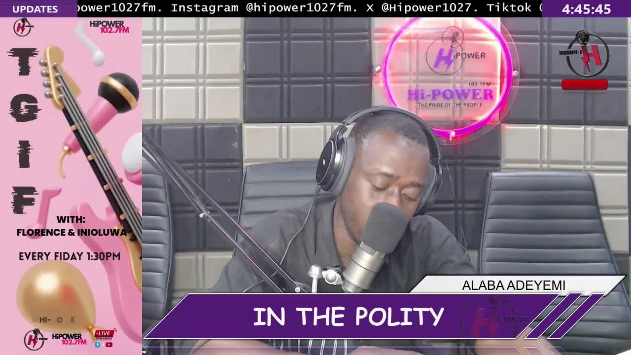 IN THE POLITY WITH ALABA ADEYEMI